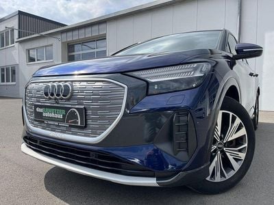 Second-hand Audi Q4 e-tron Advanced Plus 150 kW (204 CP) 2022 Albastru SUV