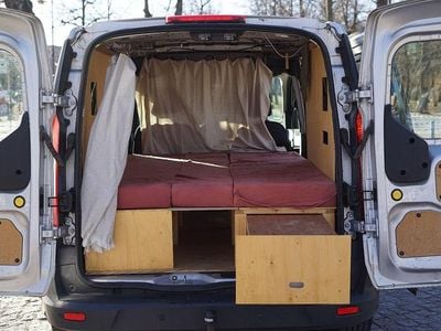 Gebraucht Ford Transit Connect 75 PS (55 kW) 2014 Silber Van / Kleinbus