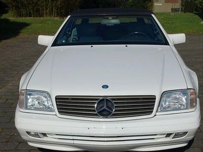Usata Mercedes SL500 320 CV (235 kW) 1996 Bianco Cabrio