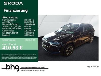 Gebraucht Skoda Karoq Style 150 PS (110 kW) 2025 Schwarz SUV
