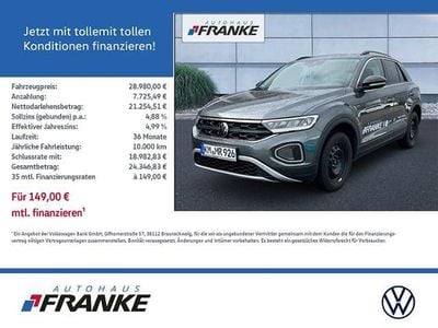 Gebraucht VW T-Roc Goal 116 PS (85 kW) 2025 Grau SUV