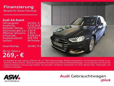 Gebraucht Audi A4 Advanced Plus 163 PS (119 kW) 2023 Manhattangrau metallic Kombi