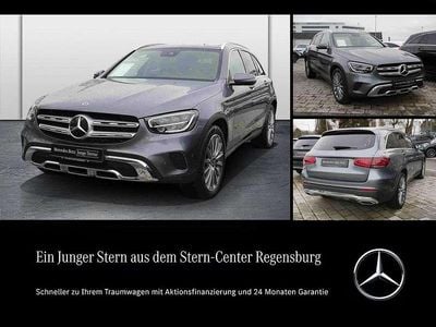 Gebraucht Mercedes GLC400d Exclusive 330 PS (242 kW) 2021 Metalliclack selenitgrau SUV