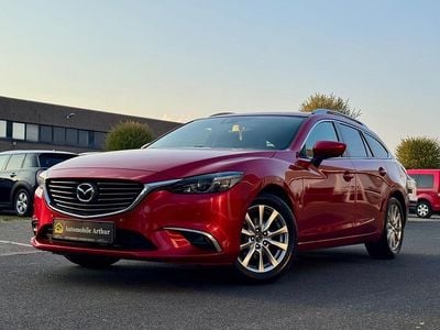 Gebraucht Mazda 6 150 PS (110 kW) 2016 Rot Kombi