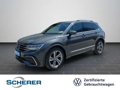 Gebraucht VW Tiguan R-line 150 PS (110 kW) 2023 Delfingrau metallic (metallic) SUV