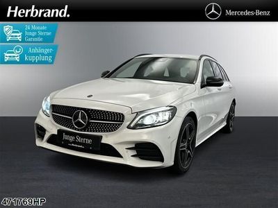 gebraucht Mercedes C220 d T 4matic AMG Line AHK Standheizung Sound