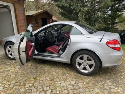 Gebraucht Mercedes SLK200 163 PS (119 kW) 2004 Silber Cabrio