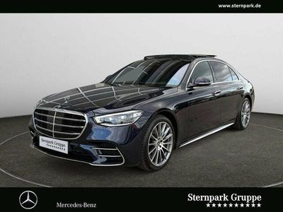 Gebraucht Mercedes S500L AMG 449 PS (330 kW) 2024 Lack nautikblau Limousine