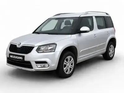 Gebraucht Skoda Yeti Active 110 PS (80 kW) 2015 Silber SUV