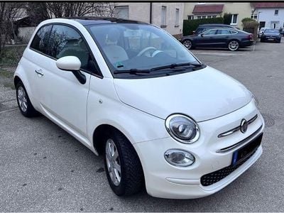 Gebraucht Fiat 500 Lounge 69 PS (50 kW) 2018 Weiß Kleinwagen