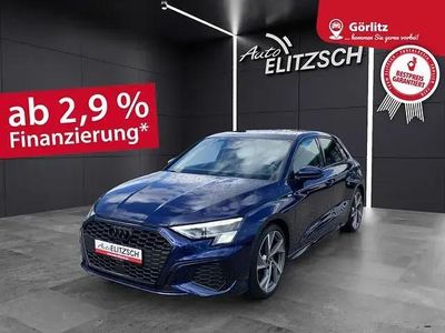 Używany Audi A3 S-Line 150 KM (110 kW) 2023 Niebieski Sedan/Limuzyna
