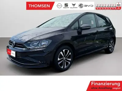 Gebraucht VW Golf Sportsvan IQ Drive 150 PS (110 kW) 2019 Schwarz Van / Kleinbus
