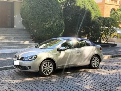 Gebraucht VW Golf Cabriolet LOUNGE 125 PS (91 kW) 2016 Silber Cabrio