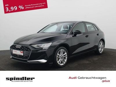 Mythosschwarz metallic Gebraucht 2024 Audi A3 Advanced Plus Limousine | 31.180 € (Guter Preis)