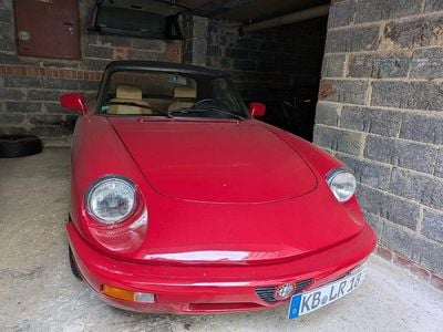Gebraucht Alfa Romeo Spider 120 PS (88 kW) 1991 Rot Cabrio