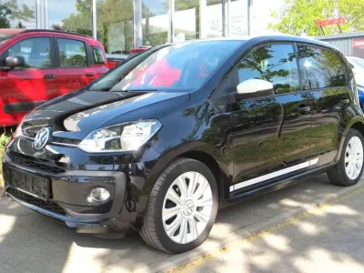 Brugt VW up! high up! 75 HK (55 kW) 2018 Sort Hatchback