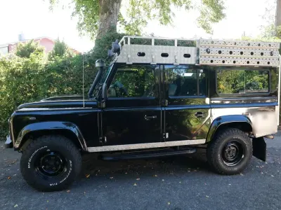 Brugt Land Rover Defender 123 HK (90 kW) 2008 Sort SUV