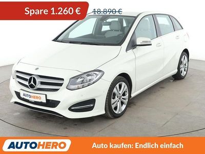 Gebraucht Mercedes B200 Urban 156 PS (114 kW) 2018 Weiß Van / Kleinbus