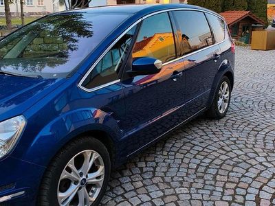Gebraucht Ford S-MAX S 163 PS (119 kW) 2014 Blau Van / Kleinbus