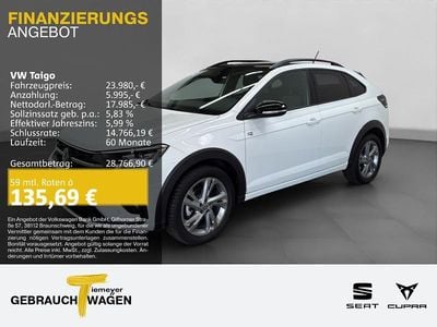 Usata VW Taigo R-line 150 CV (110 kW) 2025 Bianco SUV