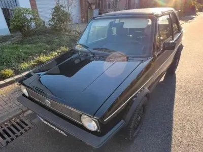 Gebraucht VW Golf Cabriolet 95 PS (69 kW) 1987 Schwarz Cabrio