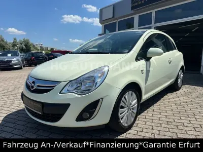 Gebraucht Opel Corsa 87 PS (63 kW) 2011 Weiß Kleinwagen