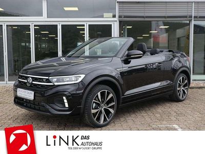 Neu VW T-Roc Cabriolet R-line 150 PS (110 kW) 2025 Deep black perleffekt / schwar Cabrio