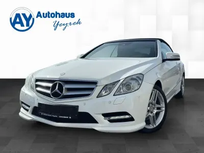 Usata Mercedes E350 AMG 265 CV (194 kW) 2012 Bianco Cabrio