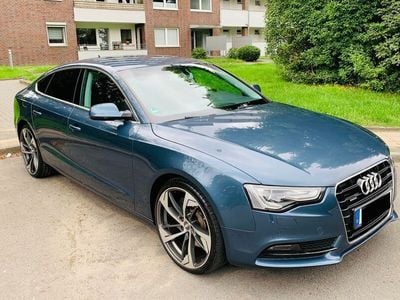 Gebraucht Audi A5 Sportback Sport 245 PS (180 kW) 2015 Blau metallic Kleinwagen