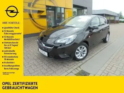 Gebraucht Opel Corsa Active 90 PS (66 kW) 2017 Schwarz Kleinwagen