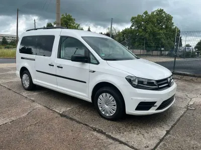 Gebraucht VW Caddy Maxi 102 PS (75 kW) 2020 Weiß Van / Kleinbus