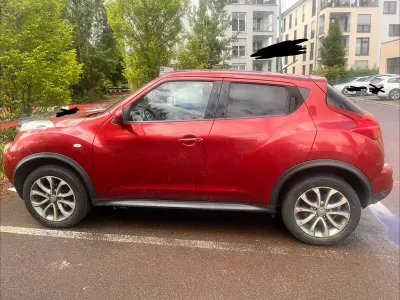 Używany Nissan Juke 110 KM (80 kW) 2014 Czerwony SUV