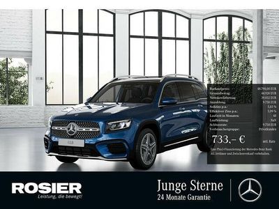 Gebraucht Mercedes GLB180 Premium 116 PS (85 kW) 2024 Blau / spektralblau SUV