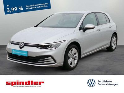 Gebraucht VW Golf VIII Life 131 PS (96 kW) 2022 Reflexsilber metallic Limousine