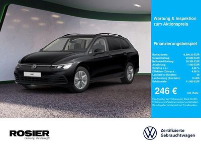Usata VW Golf VIII Life 116 CV (85 kW) 2022 Nero Station wagon