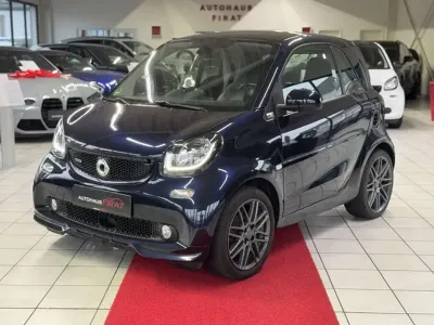 Begagnad Smart ForTwo Coupé Brabus 90 HK (66 kW) 2019 Blå Sportkupé