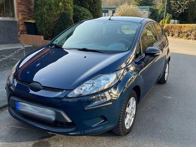 Gebraucht Ford Fiesta 60 PS (44 kW) 2009 Blau Kleinwagen