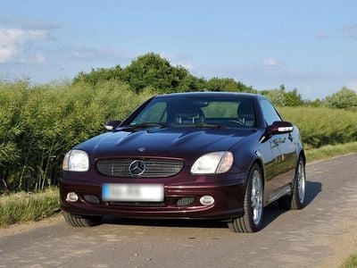 Usata Mercedes SLK320 AMG 218 CV (160 kW) 2001 Viola Cabrio