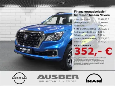 Gebraucht Nissan Navara 163 PS (119 kW) 2026 Blau Pickup