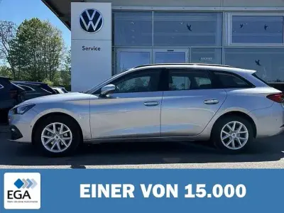 Brugt Seat Leon ST Style 131 HK (96 kW) 2021 Sølv Stationcar