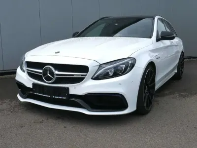 Gebraucht Mercedes C63 AMG AMG 476 PS (350 kW) 2018 Weiß Kombi