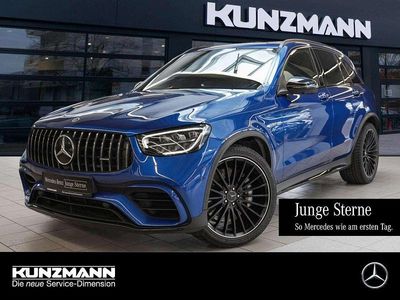 Gebraucht Mercedes GLC63 AMG AMG 476 PS (350 kW) 2022 Spektralblau metallic SUV