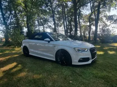 Gebraucht Audi A3 Cabriolet S-Line 140 PS (102 kW) 2014 Weiß Cabrio