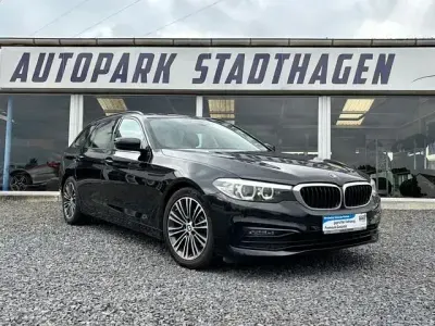 Gebraucht BMW 520 Sport Line 235 PS (172 kW) 2019 Schwarz Kombi