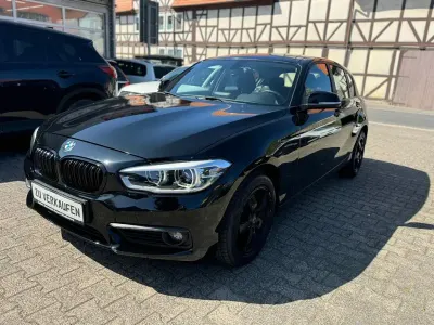 Gebraucht BMW 116 Advantage 109 PS (80 kW) 2015 Schwarz Kleinwagen