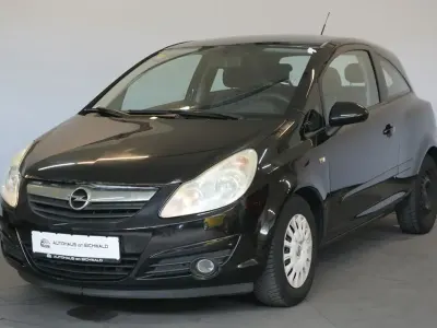 Gebraucht Opel Corsa Edition 80 PS (58 kW) 2007 Schwarz Kleinwagen