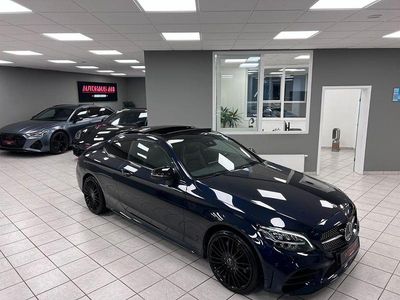 Blau Gebraucht 2018 Mercedes C200 AMG Coupé | 29.900 € (Etwas zu teuer)