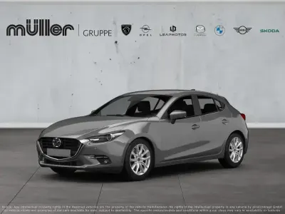 Gebraucht Mazda 3 120 PS (88 kW) 2018 Matrixgrau metallic Limousine