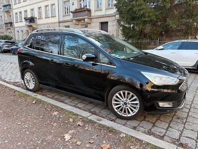 Gebraucht Ford Grand C-Max Titanium 125 PS (91 kW) 2015 Schwarz Van / Kleinbus