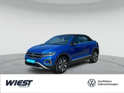 Gebraucht VW T-Roc Cabriolet Goal 116 PS (85 kW) 2025 Blau Cabrio